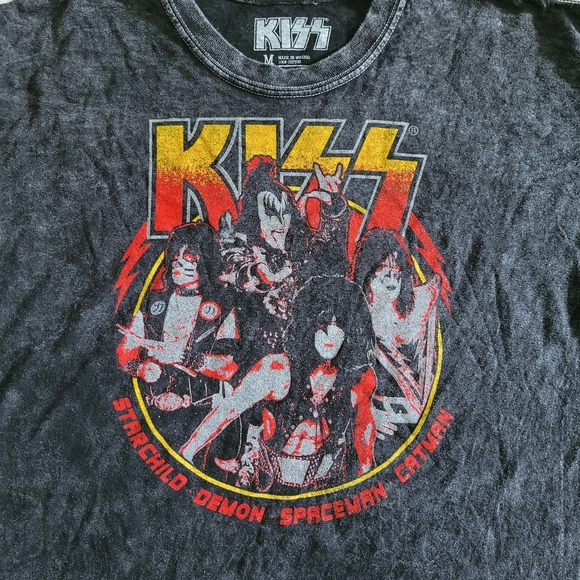 KISS⚡Mineral Washed Graphic Tee👕 - Picture 9 of 9
